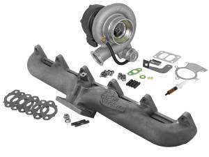 aFe Power BladeRunner Street Series Turbocharger w/ Exhaust Manifold Dodge Diesel Trucks 98.5-02 L6-5.9L (td) - 46-60060-MB