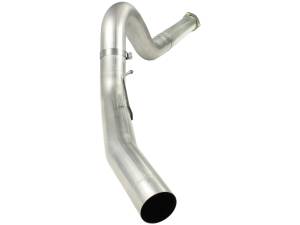 aFe Power Large Bore-HD 5 IN 409 Stainless Steel DPF-Back Exhaust System Ford Diesel Trucks 11-14 V8-6.7L (td) - 49-43055