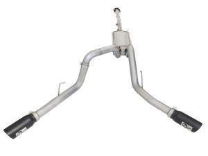 aFe Power - aFe Power MACH Force-Xp 3 IN 409 Stainless Steel Cat-Back Exhaust System w/Black Tip Ford F-150 15-20 V8-5.0L - 49-43074-B - Image 2