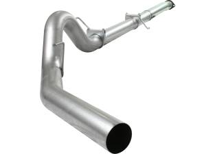 aFe Power ATLAS 4 IN Aluminized Steel Cat-Back Exhaust System w/o Muffler Ford F-150 11-14 V6-3.5L (tt) - 49-03041NM