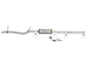 aFe Power - aFe Power Scorpion 2-1/2 IN Aluminized Steel Cat-Back Hi-Tuck Exhaust System Jeep Wrangler (JK) 07-18 V6-3.6L/3.8L - 49-08055 - Image 5