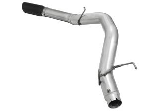 aFe Power - aFe Power ATLAS 5 IN Aluminized Steel DPF-Back Exhaust System w/Black Tip Dodge RAM Diesel Trucks 13-18 L6-6.7L (td) - 49-02039-B - Image 3