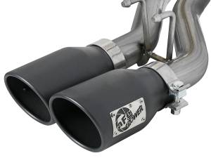 aFe Power - aFe Power Rebel Series 2-1/2 IN 409 Stainless Steel Cat-Back Exhaust System w/Black Tip Jeep Wrangler (JK) 07-18 V6-3.6L/3.8L - 49-48054-B - Image 2