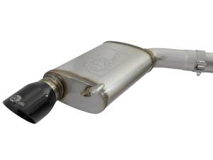 aFe Power - aFe Power MACH Force-Xp 304 Stainless Steel Cat-Back Exhaust w/ Resonator Black Tip Ford Mustang 15-17 V8-5.0L/V6-3.7L - 49-33087-B - Image 5