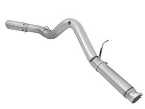 aFe Power - aFe Power ATLAS 5 IN Aluminized Steel DPF-Back Exhaust System w/Polished Tip GM Diesel Trucks 2016 V8-6.6L (td) LML - 49-04081-P - Image 3