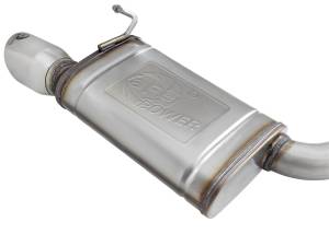 aFe Power - aFe Power MACH Force-Xp 3 to 2-1/2 IN Stainless Steel Cat-Back Exhaust Sys w/Polished Tip Ford Mustang 15-21 L4-2.3L (t) EcoBoost - 49-33084-P - Image 3