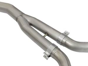 aFe Power - aFe Power MACH Force-Xp 3 to 2-1/2 IN Stainless Steel Cat-Back Exhaust Sys w/Polished Tip Ford Mustang 15-21 L4-2.3L (t) EcoBoost - 49-33084-P - Image 4