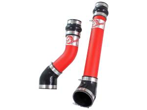 aFe Power - aFe Power BladeRunner 3 IN Aluminum Hot and Cold Charge Pipe Kit Red Dodge Diesel Trucks 94-02 L6-5.9L (td) - 46-20064-R - Image 1