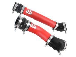 aFe Power - aFe Power BladeRunner 3 IN Aluminum Hot and Cold Charge Pipe Kit Red Dodge Diesel Trucks 94-02 L6-5.9L (td) - 46-20064-R - Image 3