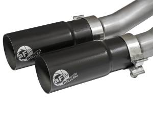 aFe Power - aFe Power Rebel Series 3 IN to 2-1/2 IN 409 Stainless Steel Cat-Back Exhaust w/Black Tip - 49-44070-B - Image 3