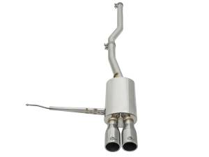 aFe Power - aFe Power MACH Force-Xp Stainless Steel Cat-Back Exhaust System w/ Polished Tip MINI Cooper S (F56/57) 15-23 L4-2.0L (t) B46 - 49-36331-P - Image 2