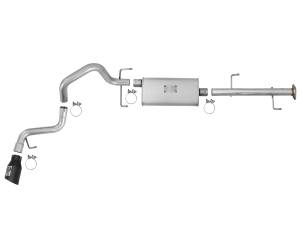 aFe Power - aFe Power Scorpion 2-1/2 IN Aluminized Steel Cat-Back Exhaust System w/ Black Tip Toyota FJ Cruiser 07-18 V6-4.0L - 49-06039-B - Image 5