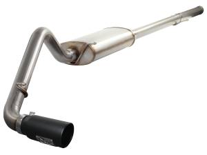 aFe Power MACH Force-Xp 3 IN 409 Stainless Steel Cat-Back Exhaust System w/Black Tip GM Silverado/Sierra 09-13 V6-4.3L/V8-4.8L/5.3L - 49-44016-B