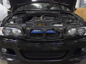 aFe Power - aFe POWER Dynamic Air Scoop D.A.S. Blue BMW 323i/325i/330i/M3 (E46) 99-06 L6-2.5/3.0/3.2L - 54-10468-L - Image 3