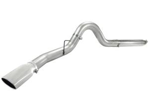 aFe Power - aFe Power ATLAS 5 IN Aluminized Steel DPF-Back Exhaust System w/Polished Tip Ford Diesel Trucks 08-10 V8-6.4L (td) - 49-03054-P - Image 2