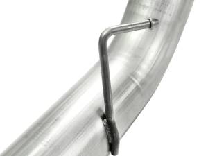 aFe Power - aFe Power ATLAS 5 IN Aluminized Steel DPF-Back Exhaust System w/Polished Tip Ford Diesel Trucks 08-10 V8-6.4L (td) - 49-03054-P - Image 4