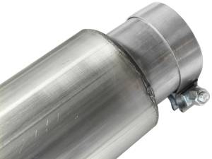 aFe Power - aFe Power ATLAS 5 IN Aluminized Steel DPF-Back Exhaust System w/Polished Tip Ford Diesel Trucks 08-10 V8-6.4L (td) - 49-03054-P - Image 5