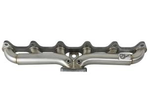 aFe Power - aFe Power Twisted Steel 304 Stainless Header w/ T4 Turbo Manifold Dodge Diesel Trucks 98.5-02 L6-5.9L (td) - 48-32019 - Image 3