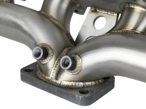 aFe Power - aFe Power Twisted Steel 304 Stainless Header w/ T4 Turbo Manifold Dodge Diesel Trucks 98.5-02 L6-5.9L (td) - 48-32019 - Image 6