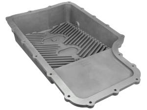 aFe Power - aFe POWER Street Series Transmission Pan Raw w/ Machined Fins Ford Diesel Trucks 11-21 V8-6.7L (td) (6R140 Transmission) - 46-70180 - Image 2