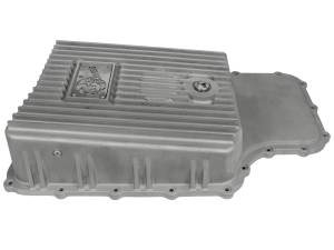 aFe Power - aFe POWER Street Series Transmission Pan Raw w/ Machined Fins Ford Diesel Trucks 11-21 V8-6.7L (td) (6R140 Transmission) - 46-70180 - Image 3