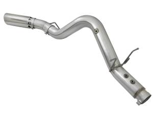 aFe Power - aFe Power ATLAS 4 IN Aluminized Steel DPF-Back Exhaust System w/ Polished Tip GM Diesel Trucks 17-19 V8-6.6L (td) L5P - 49-04085-P - Image 3