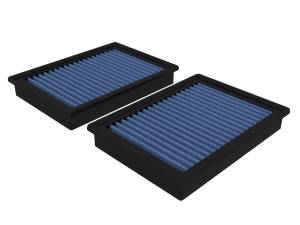 aFe Power - aFe Power Magnum FLOW OE Replacement Air Filter w/ Pro 5R Media (Pair) Infiniti Q50 16-19 / Q60 17-19 V6-3.0 (tt) / Q70 14-19 V6-3.7L - 30-10271-MA - Image 1