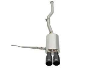 aFe Power - aFe Power MACH Force-Xp Stainless Steel Cat-Back Exhaust System w/ Black Tip MINI Cooper S (F56/57) 15-23 L4-2.0L (t) B46 - 49-36331-B - Image 2