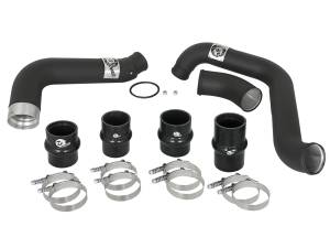 aFe Power - aFe Power BladeRunner 3 IN & 3-1/2 IN Aluminum Hot and Cold Charge Pipe Kit Black GM Diesel Trucks 17-19 V8-6.6L (td) L5P - 46-20334-B - Image 6