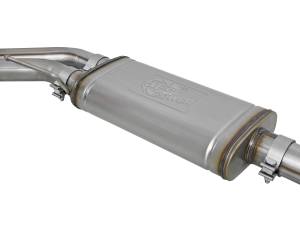 aFe Power - aFe Power Rebel Series 3 IN to 2-1/2 IN 409 Stainless Steel Cat-Back Exhaust w/ Black Tip Ford F-150 11-14 V6-3.5L (tt) - 49-43078-B - Image 3