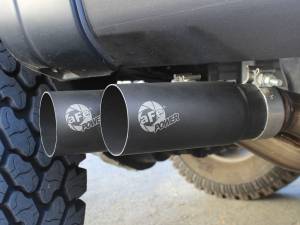 aFe Power - aFe Power Rebel Series 3 IN to 2-1/2 IN 409 Stainless Steel Cat-Back Exhaust w/ Black Tip Ford F-150 11-14 V6-3.5L (tt) - 49-43078-B - Image 6