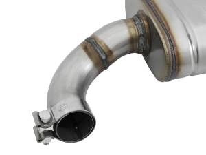 aFe Power - aFe Power MACH Force-Xp 2-1/2 IN 409 Stainless Steel Axle-Back Exhaust System w/ Black Tip Ford Mustang 15-21 L4-2.3L (t)/V6-3.7L - 49-43085-B - Image 5