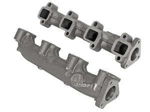 aFe Power - aFe Power BladeRunner Ported Ductile Iron Exhaust Manifold GM Diesel Trucks 01-16 V8-6.6L (td) LLY/LBZ/LMM/LML - 46-40024 - Image 1