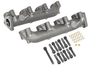 aFe Power - aFe Power BladeRunner Ported Ductile Iron Exhaust Manifold GM Diesel Trucks 01-16 V8-6.6L (td) LLY/LBZ/LMM/LML - 46-40024 - Image 6