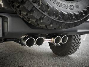 aFe Power - aFe Power Rebel Series 2-1/2 IN 304 Stainless Steel Cat-Back Exhaust w/ Polished Tip Jeep Wrangler (JL) 18-23 V6-3.6L - 49-38071-P - Image 5