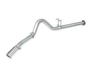 aFe Power - aFe Power Large Bore-HD 4 IN 409 Stainless Steel DPF-Back Exhaust System Ford Diesel Trucks 11-14 V8-6.7L (td) - 49-13028 - Image 1