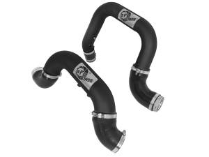 aFe Power - aFe Power BladeRunner 2-1/2 IN & 3 IN Aluminum Hot and Cold Charge Pipe Kit Black GM Colorado/Canyon 16-22 L4-2.8L (td) LWN - 46-20264-B - Image 1