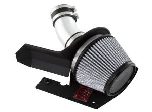 aFe Power Takeda Stage-2 Cold Air Intake System w/ Pro DRY S Filter Polished Mitsubishi Lancer EVO X 08-15 L4-2.0L (t) - TR-4202P