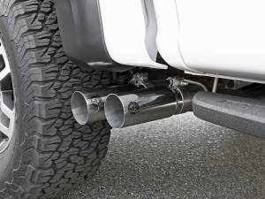 aFe Power - aFe Power Rebel Series 3 IN 409 Stainless Steel Cat-Back Exhaust System w/Polished Tip Ford F-150 Raptor 17-20 V6-3.5L (tt) - 49-43091-P - Image 7