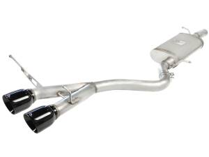 aFe Power MACH Force-Xp 2-1/2 in 304 Stainless Steel Cat-Back Exhaust w/Black Tip Volkswagen R32 2008 V6-3.2L MKV - 49-36408-B