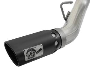 aFe Power - aFe Power ATLAS 4 IN Aluminized Steel DPF-Back Exhaust System w/ Black Tip GM Diesel Trucks 17-19 V8-6.6L (td) L5P - 49-04086-B - Image 4