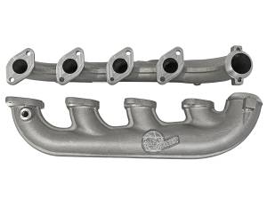 aFe Power - aFe Power BladeRunner Ported Ductile Iron Exhaust Manifold Ford Diesel Trucks 03-07 V8-6.0L (td) - 46-40094 - Image 2