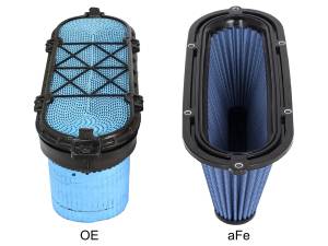 aFe Power - aFe Power Magnum FLOW OE Replacement Air Filter w/ Pro 5R Media Chevrolet Corvette (C6) 08-13 V8-6.2L (LS3) - 10-10118 - Image 3