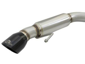 aFe Power - aFe Power MACH Force-Xp 304 Stainless Steel Cat-Back Exhaust System w/ Muffler Black Tip Ford Mustang 15-17 V8-5.0L/V6-3.7L - 49-33088-B - Image 5