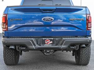 aFe Power - aFe Power MACH Force-Xp Cat-Back Exhaust System w/ Dual Hi-Tuck Black Tips  Ford F-150 Raptor 17-20/F-150 Limited 19-20 V6-3.5L (tt) - 49-33095-B - Image 7