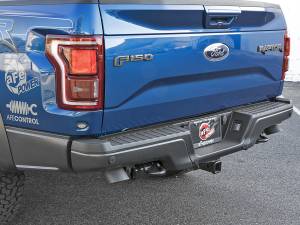 aFe Power - aFe Power MACH Force-Xp Cat-Back Exhaust System w/ Dual Hi-Tuck Black Tips  Ford F-150 Raptor 17-20/F-150 Limited 19-20 V6-3.5L (tt) - 49-33095-B - Image 8