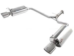 aFe Power - aFe Power Takeda 2-1/4 IN to 1-3/4 IN 304 Stainless Steel Axle-Back Exhaust System Honda Accord Coupe EX-L 13-16 V6-3.5L - 49-36607 - Image 1