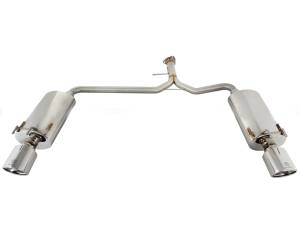 aFe Power - aFe Power Takeda 2-1/4 IN to 1-3/4 IN 304 Stainless Steel Axle-Back Exhaust System Honda Accord Coupe EX-L 13-16 V6-3.5L - 49-36607 - Image 2