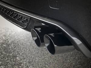 aFe Power - aFe Power MACH Force-XP 3-1/2 IN 304 Stainless Steel Cat-Back Exhaust w/ Black Tip  BMW X5 M (F85) / X6 M (F86) 15-19 V8-4.4L (tt) S63 - 49-36342-B - Image 6