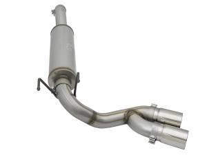 aFe Power - aFe Power Rebel Series 3-1/2 IN Stainless Steel Cat-Back Exhaust System w/Polish Tip RAM 2500/3500 14-18 V8-6.4L HEMI - 49-42057-P - Image 2